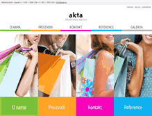 Tablet Screenshot of akta.hr